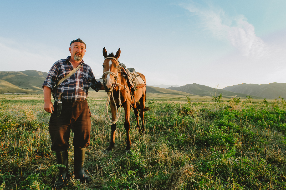 Scenes of People, Kyrgyzstan - Shepherd