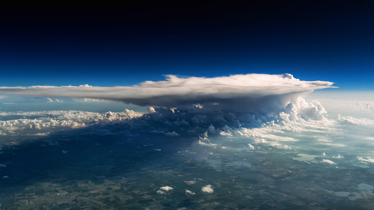Thunderstorm over Minnesota