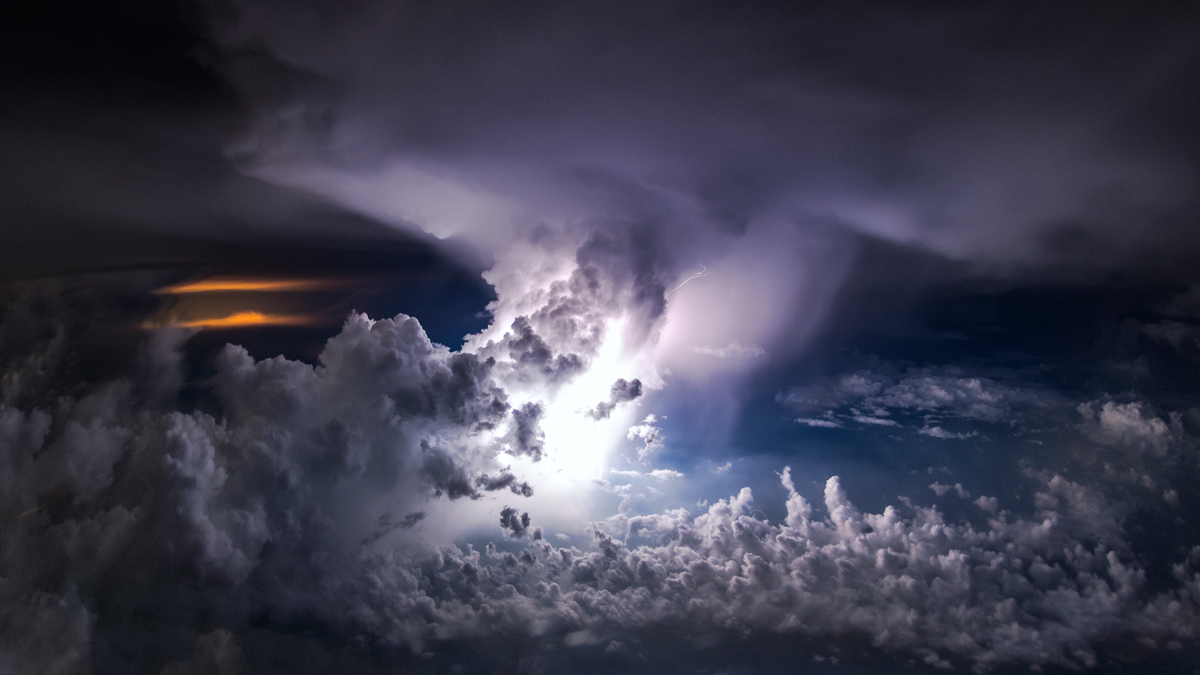 Midnight lightning