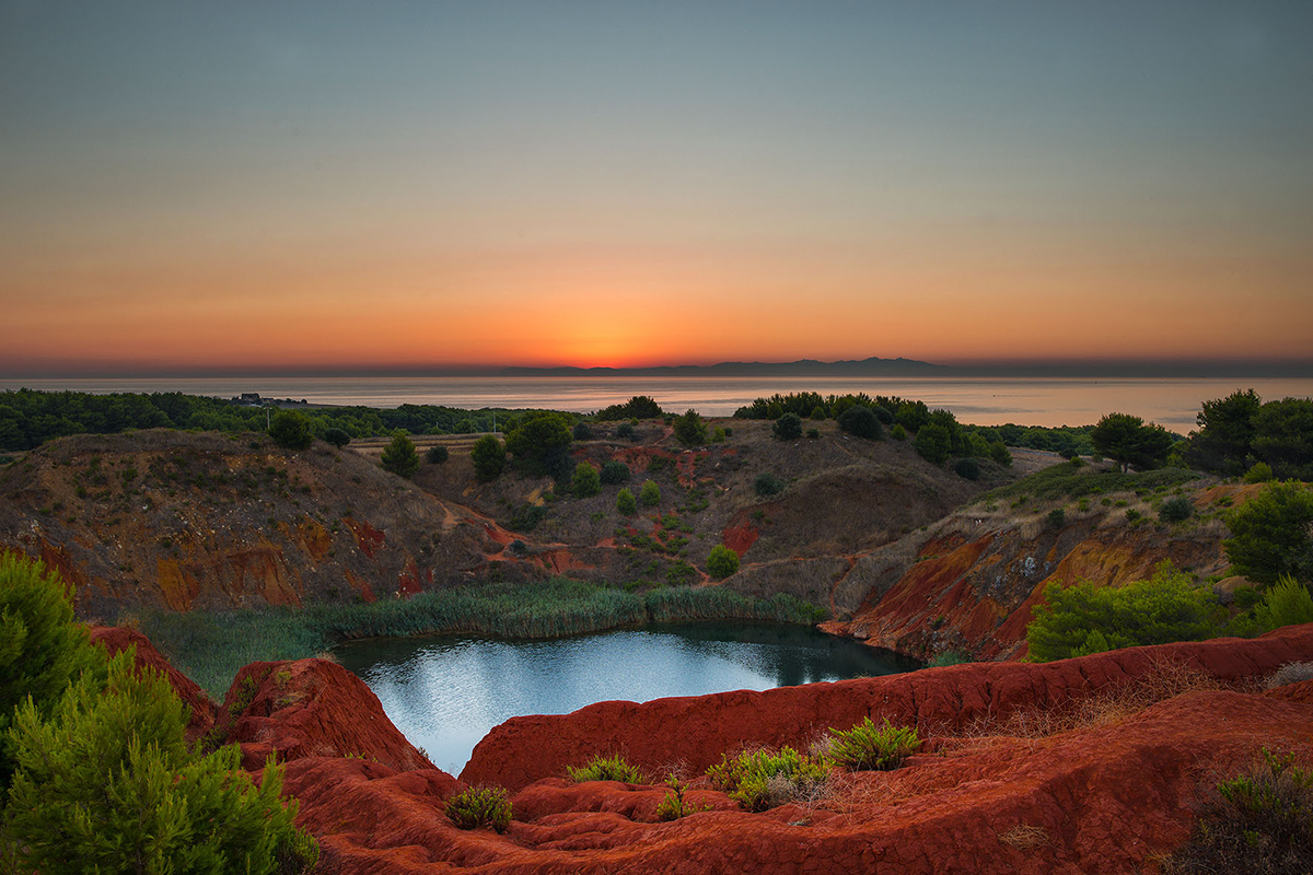 The colors of the nature