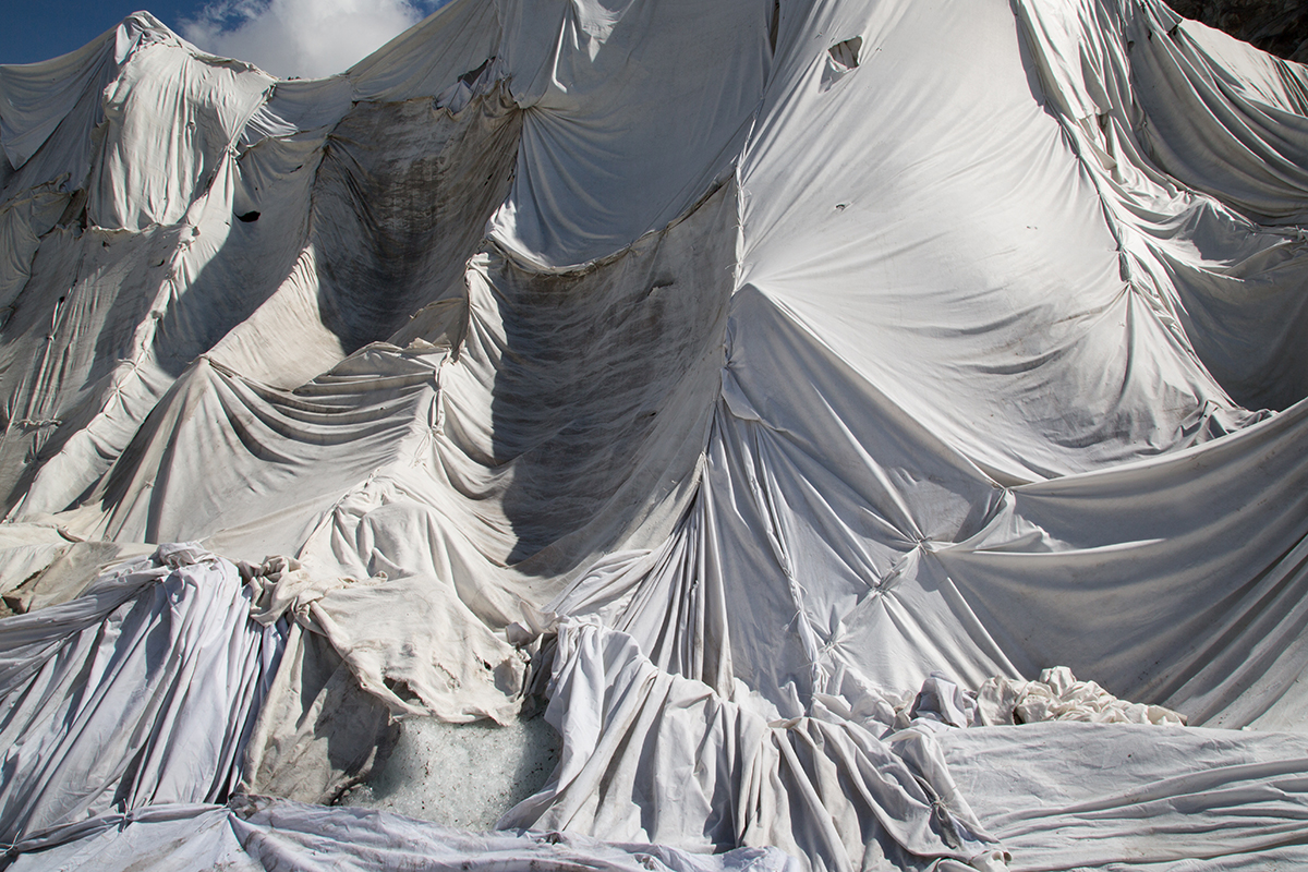 Climate Change - The Swiss Alps Oldest Glacier Melting