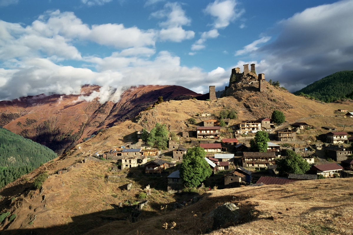 Morning in Omalo