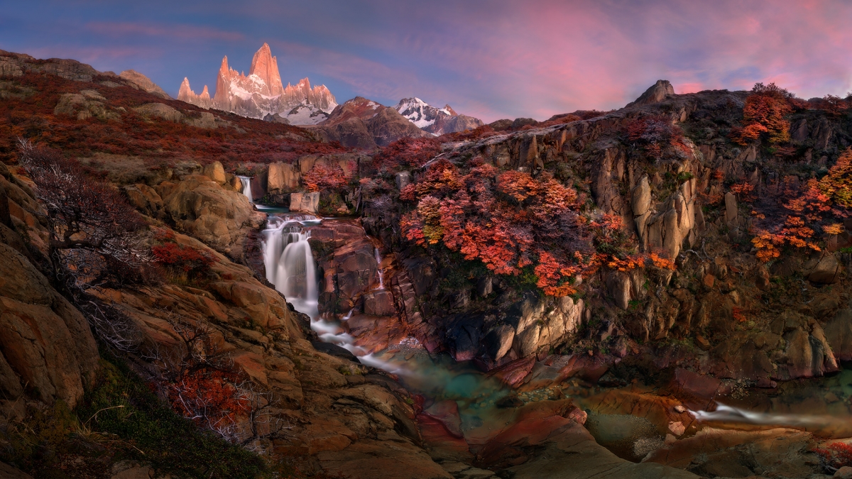 Sunrise in Patagonia