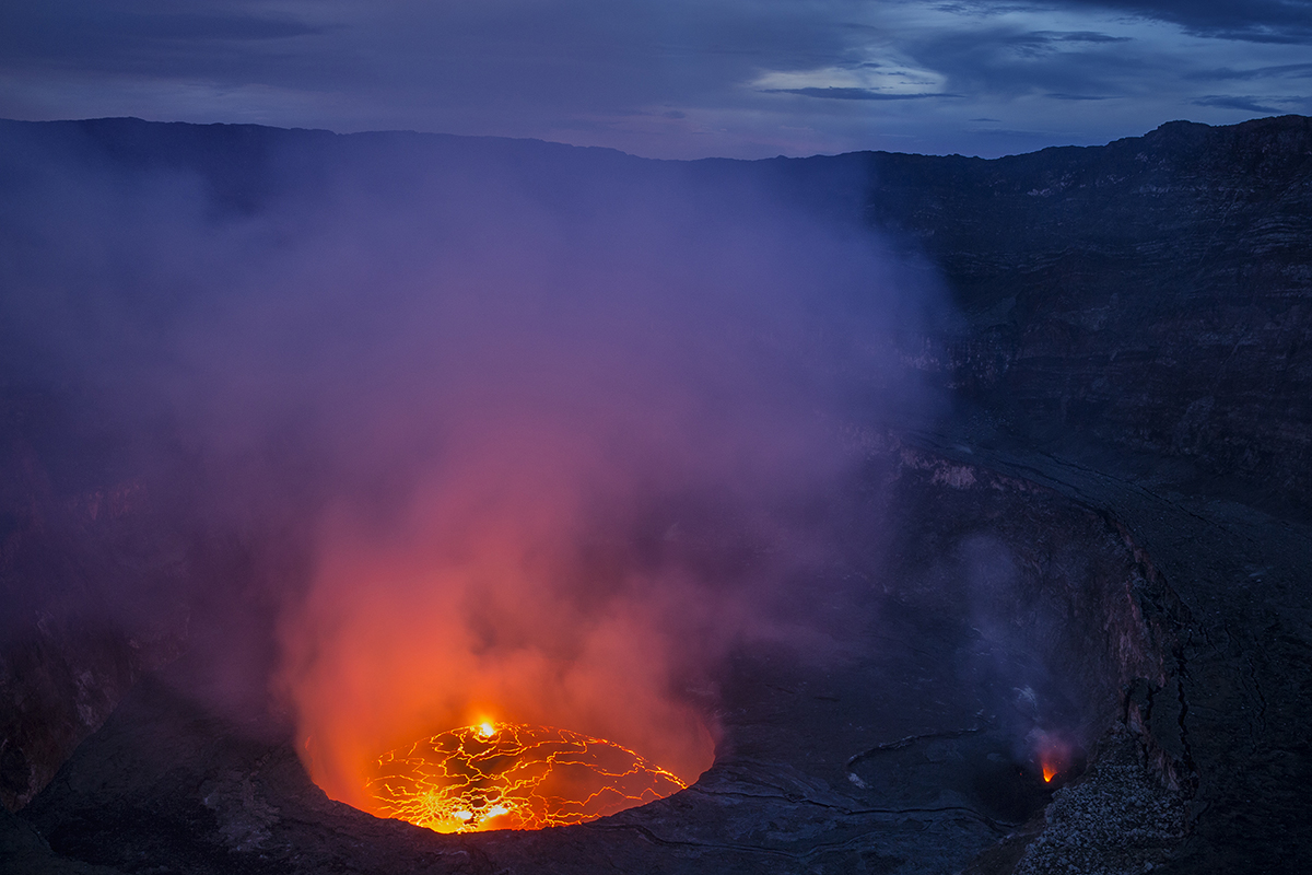 Nyiragongo volcano
