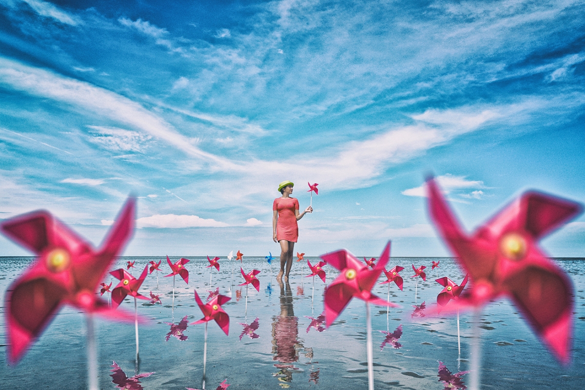 Pinwheel (Sky Mirror)