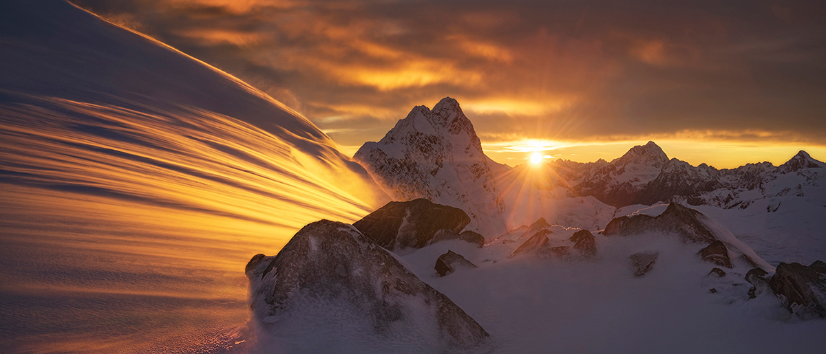 The Light of Tasman Glacier