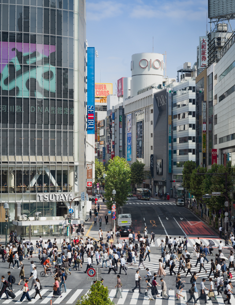 Shibuya Crossing Scramble