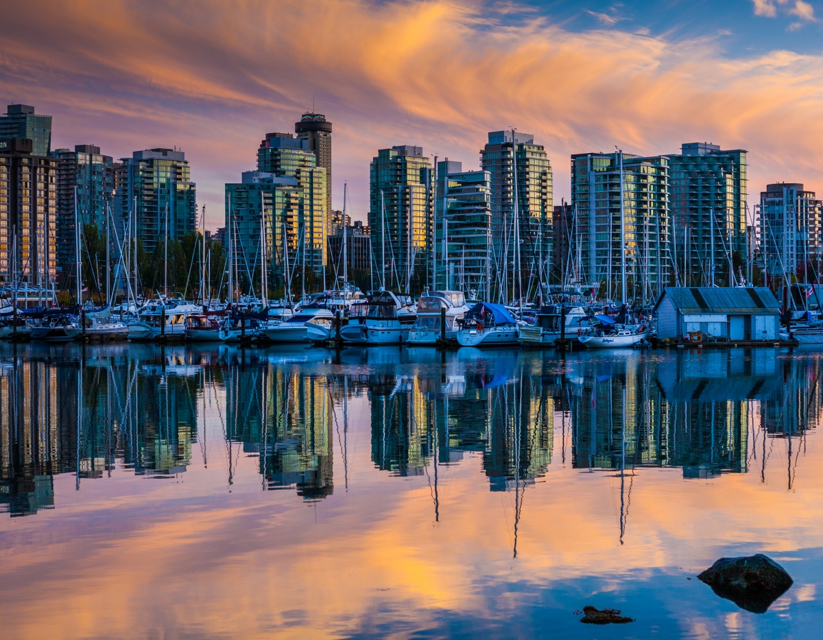West End Cityscape Reflection