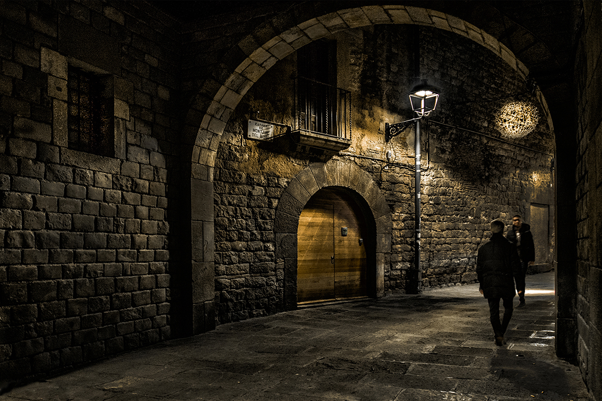 Entrada la noche
