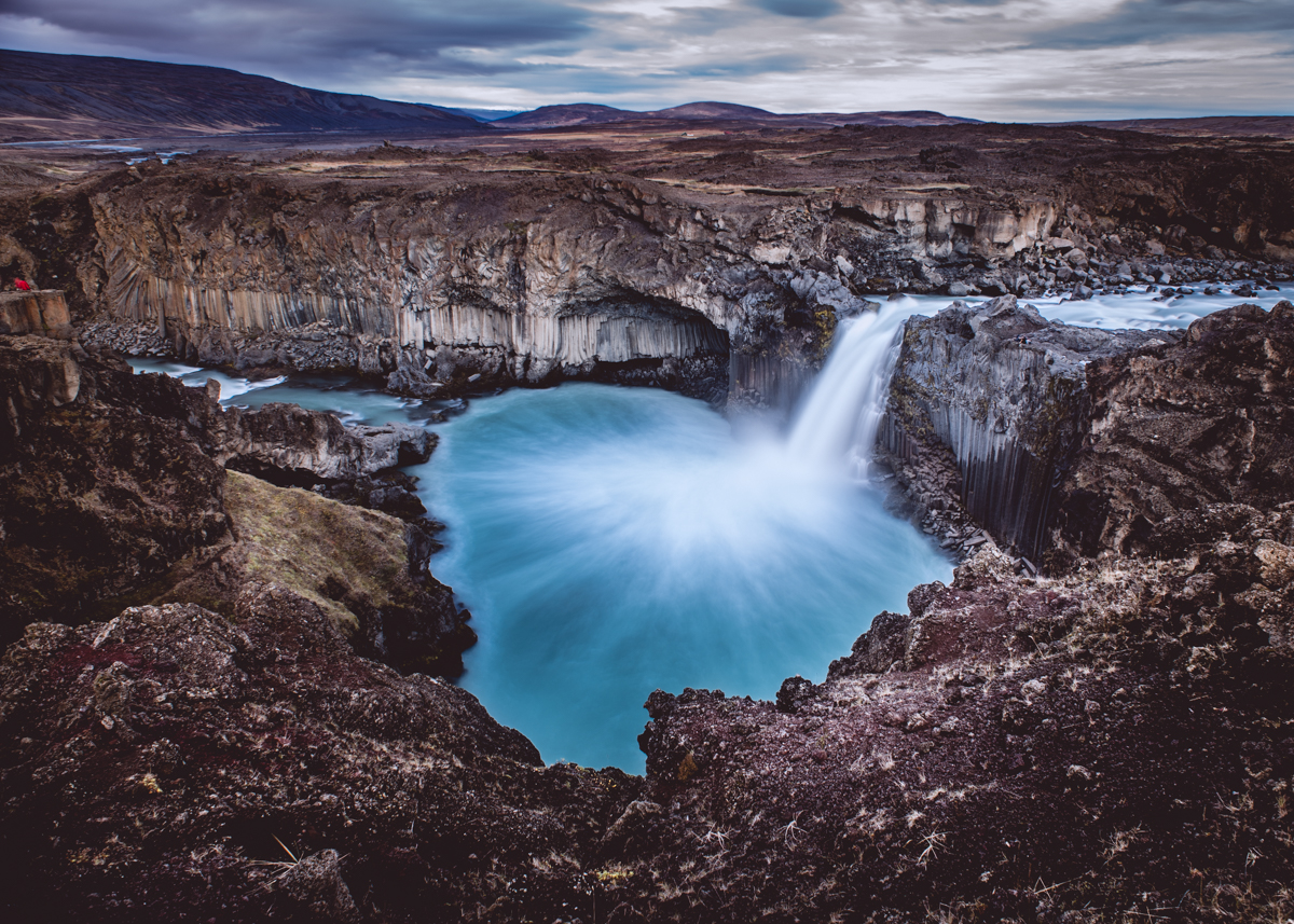 Aldeyjarfoss Waterfall