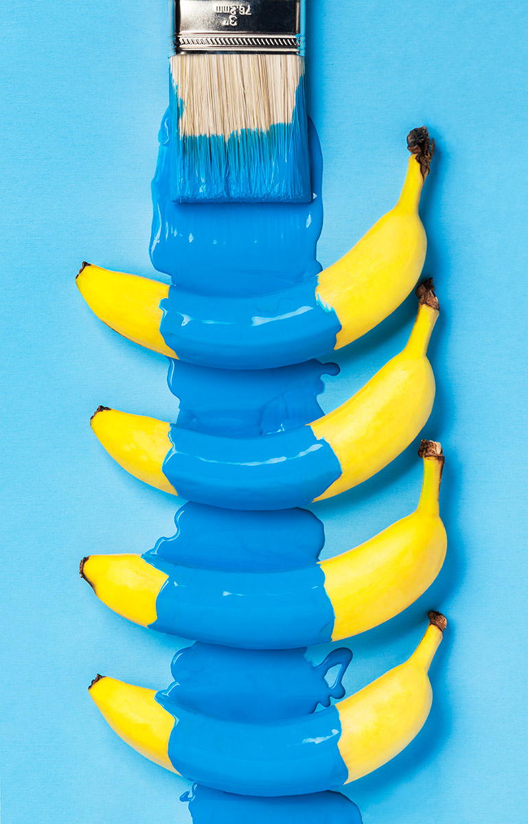 Blue & Yellow