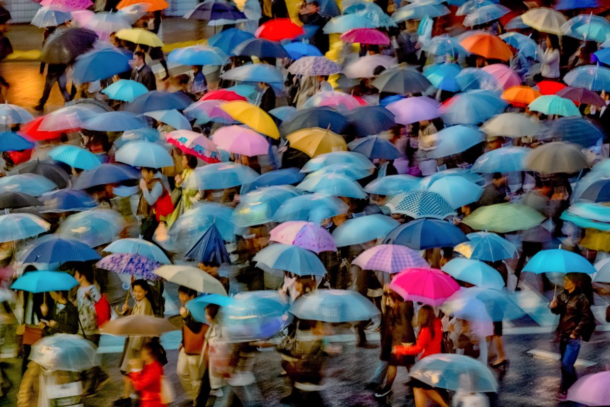 Tokyo crowd