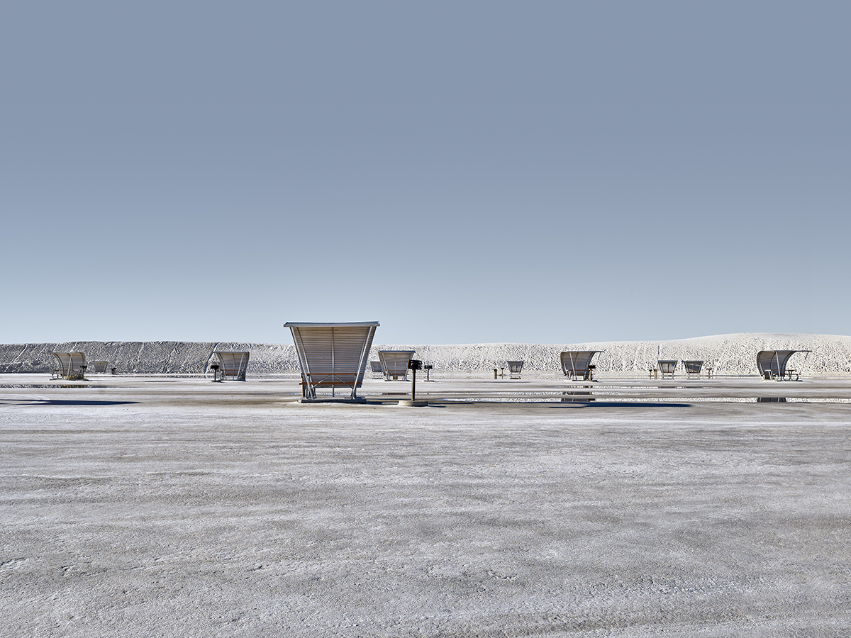 Picnic Stands, White Sands #1