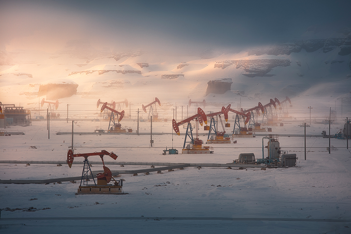 oil field