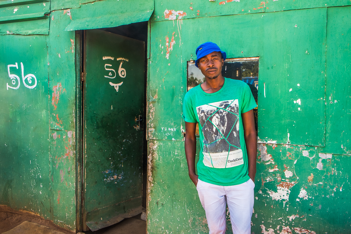 Man with a Blue Hat