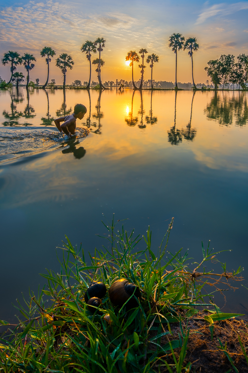 An Giang in floating water season
