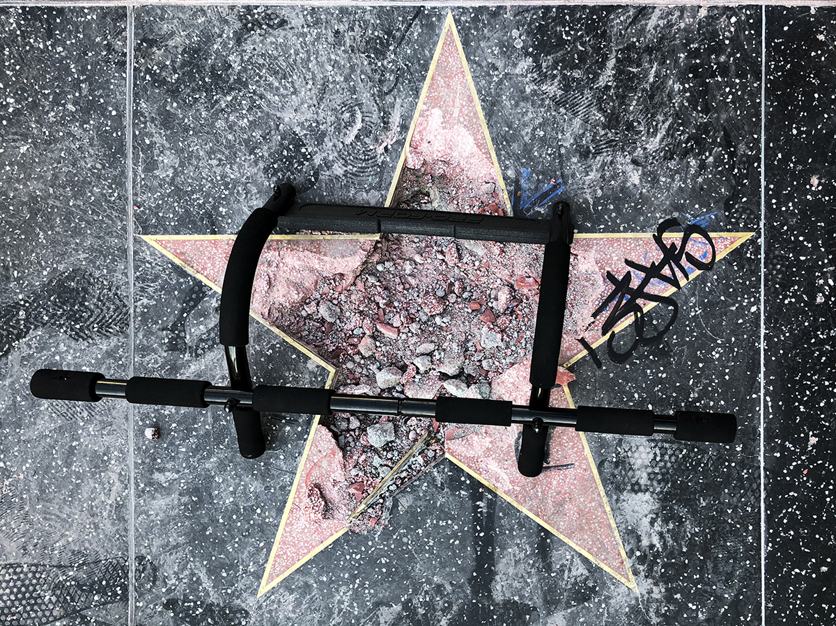 Trump Star after devastation