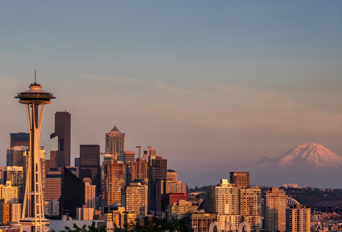 Sunset - Kerry Park - Seattle, WA, USA