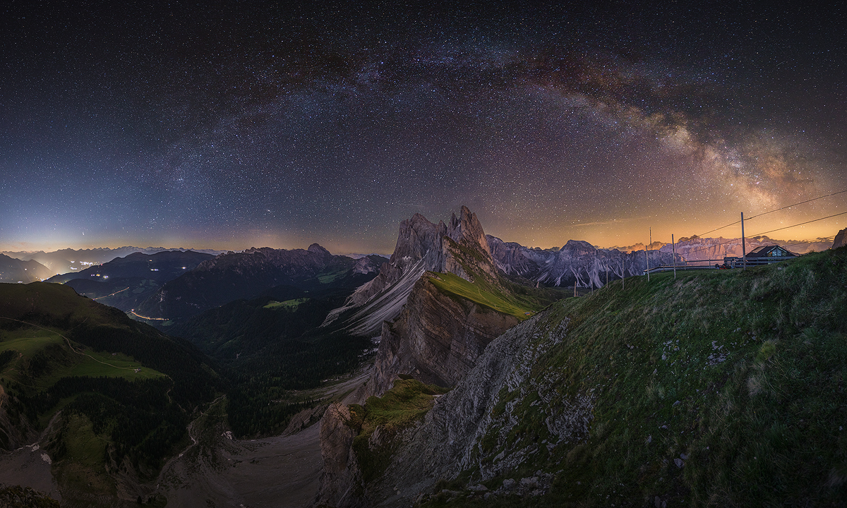 Seceda Mountains