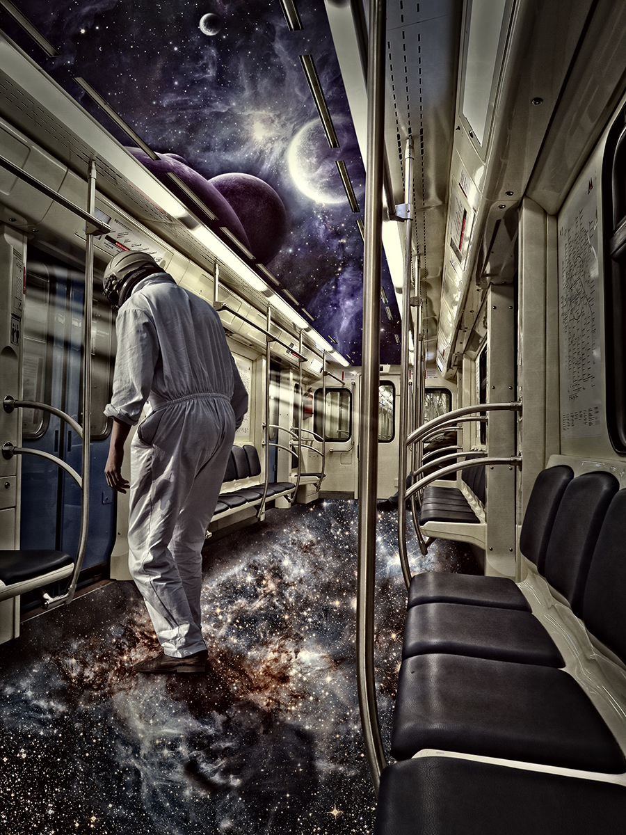 In the subway