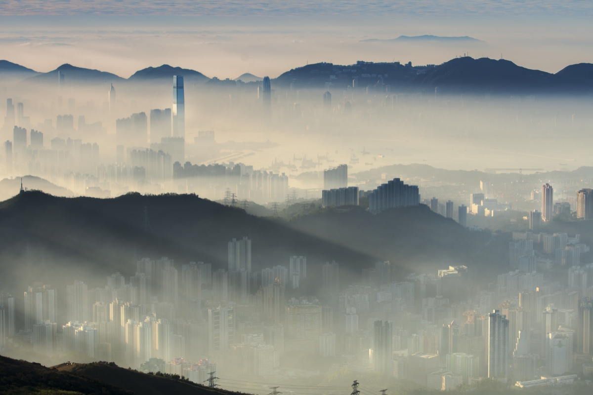 Hong Kong in white 