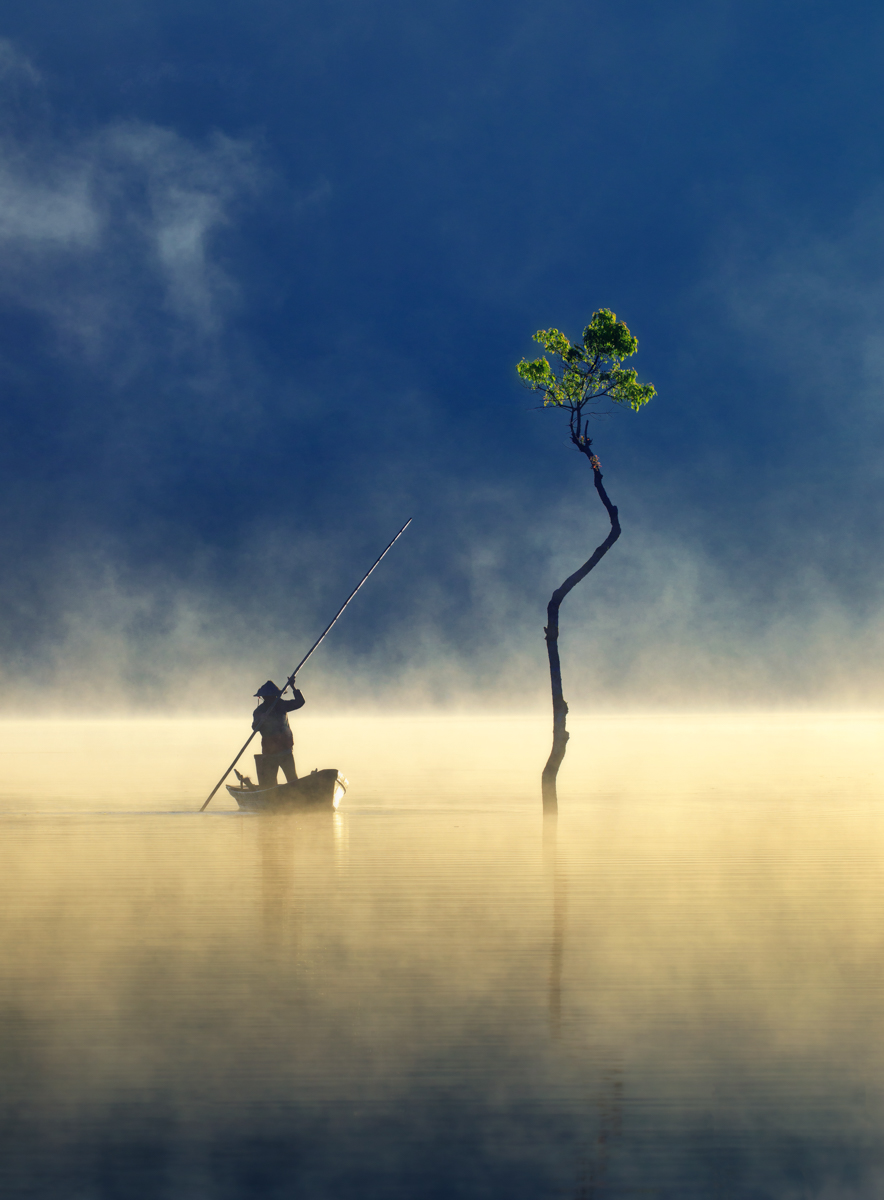 New day at Tuyen Lam Lake