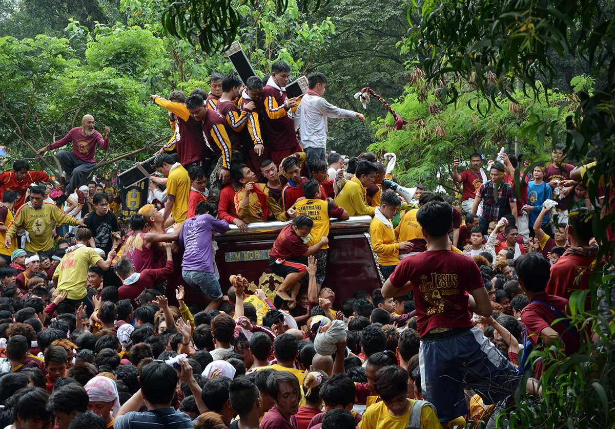 The Feast of Black Nazarene in Manila