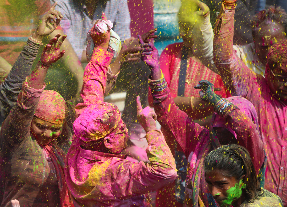 rain of colors