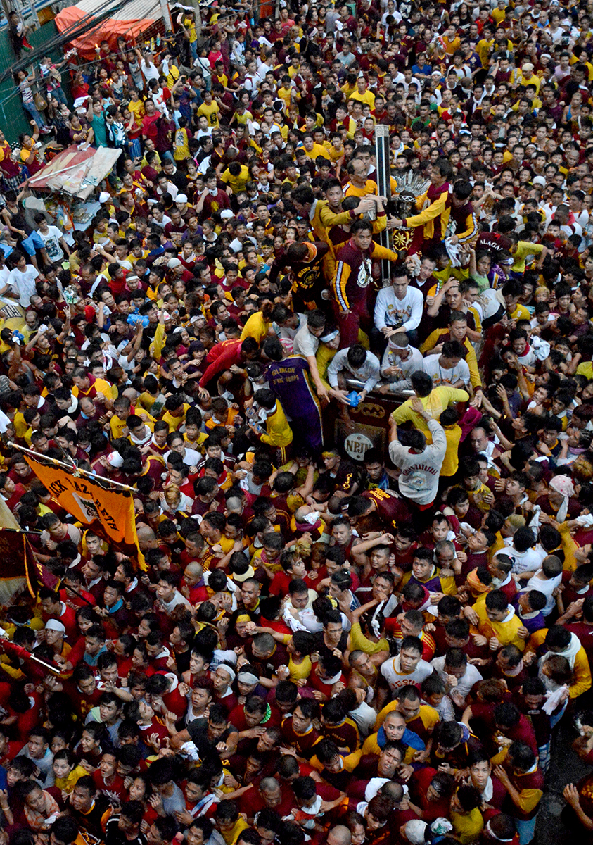 FEAST OF BLACK NAZARENE IN MANILA
