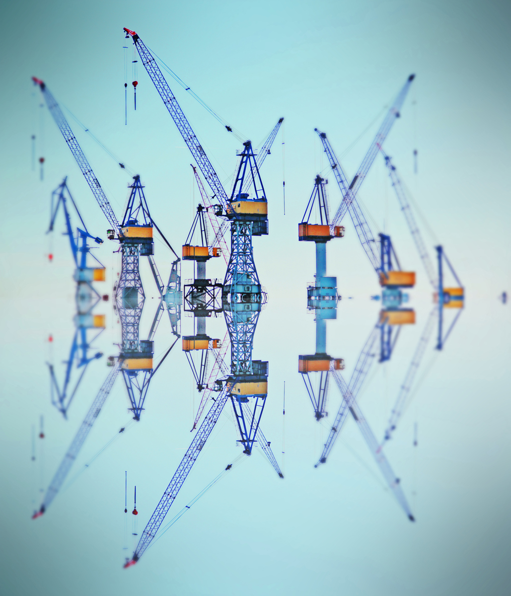 The cranes