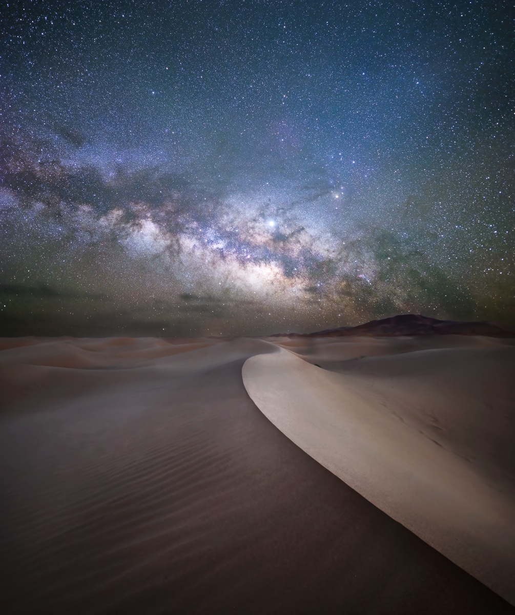 Sahara milky way
