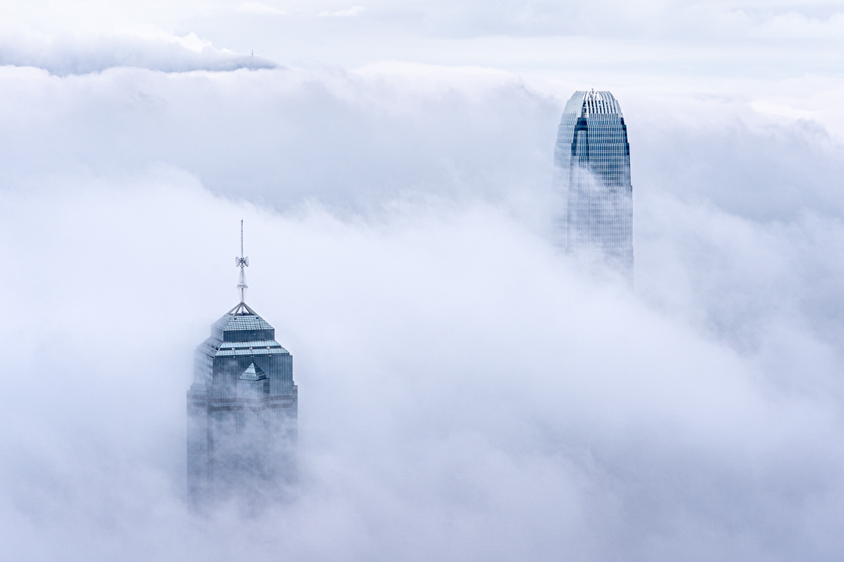City in White
