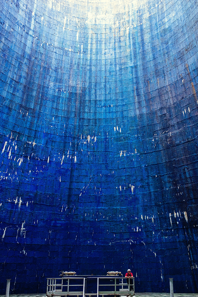Out of the blue