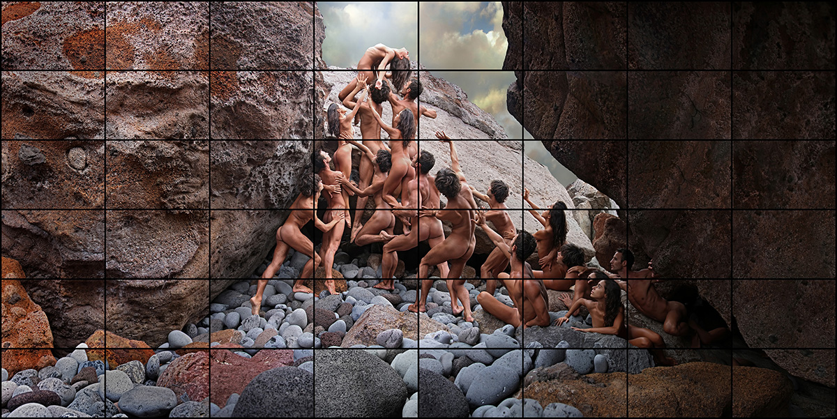 dancing on the rocks