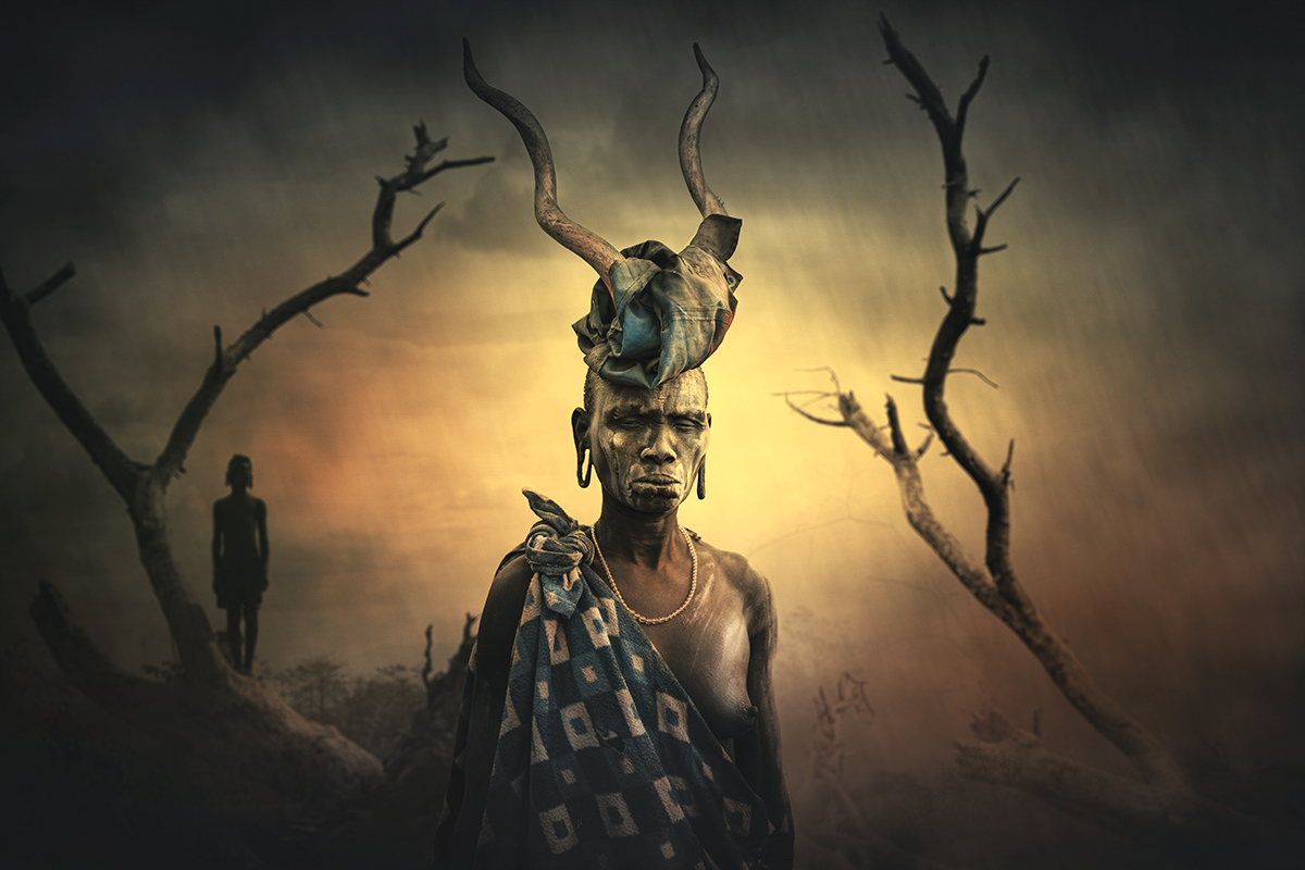 Woman Mursi