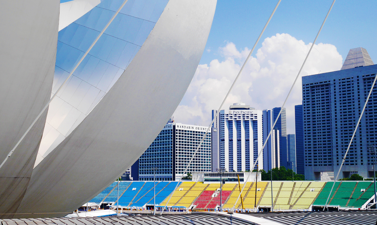 A symphony Singapore's unmanned arena