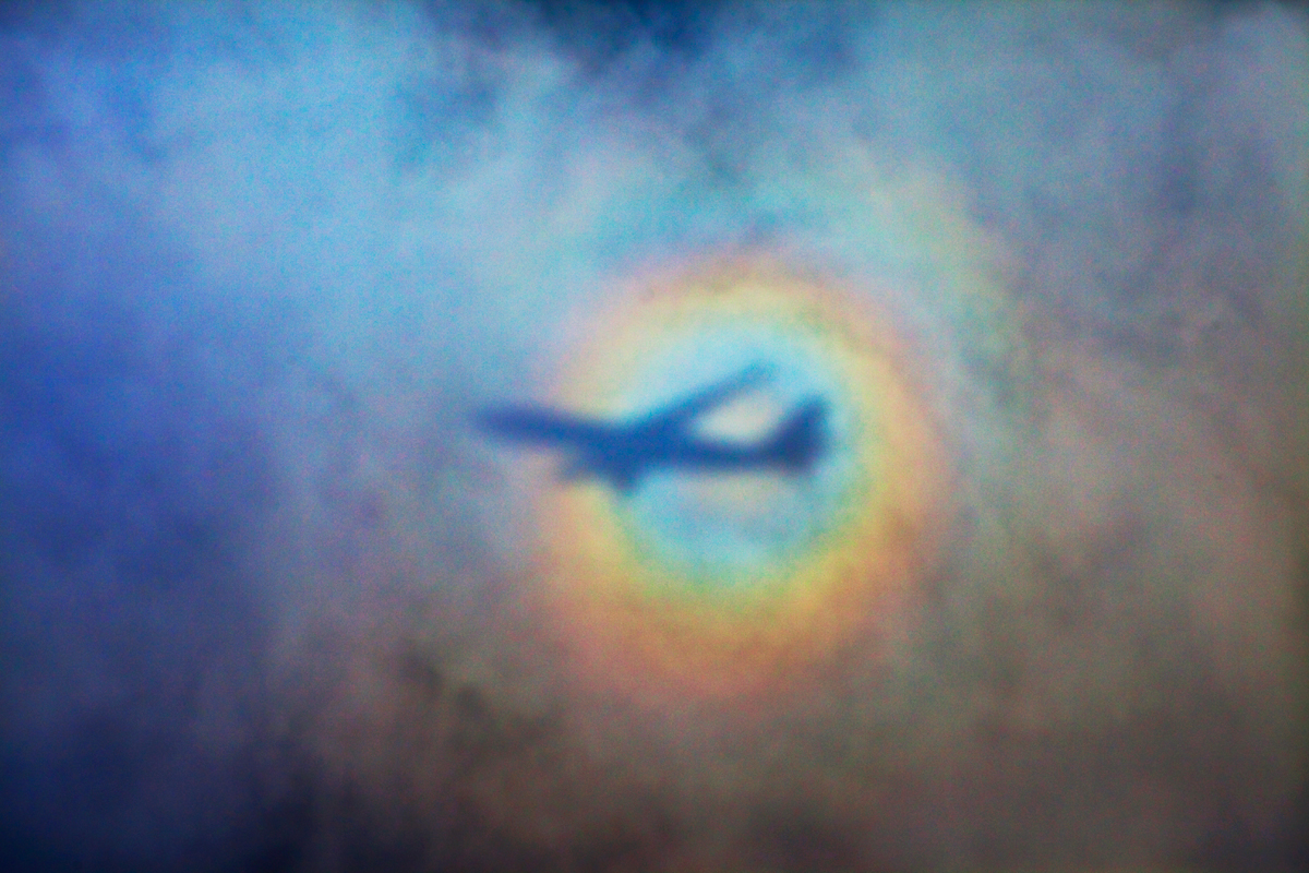 Plane shadow