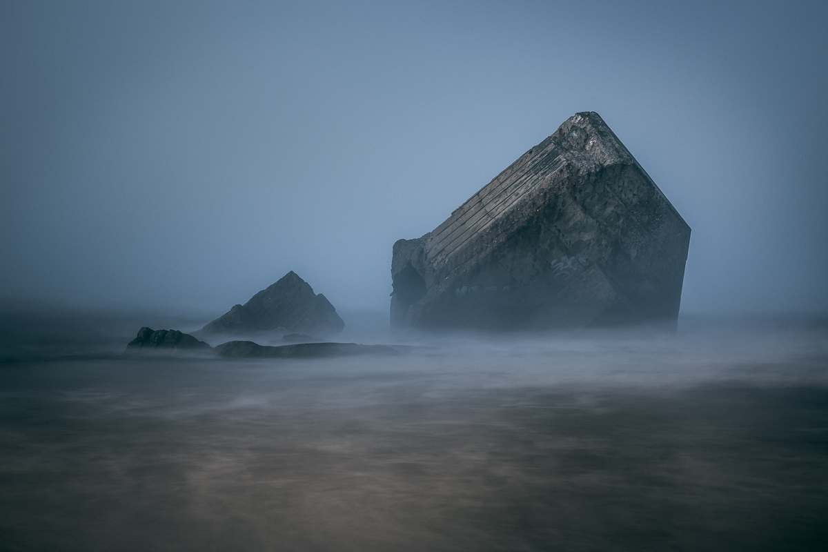 Atlantic wall - In the mist