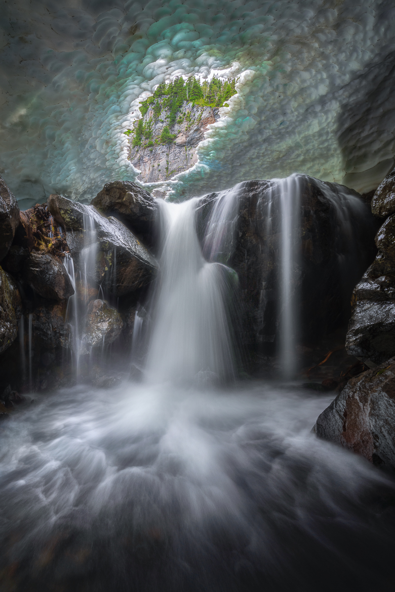 Ice Cave Falls