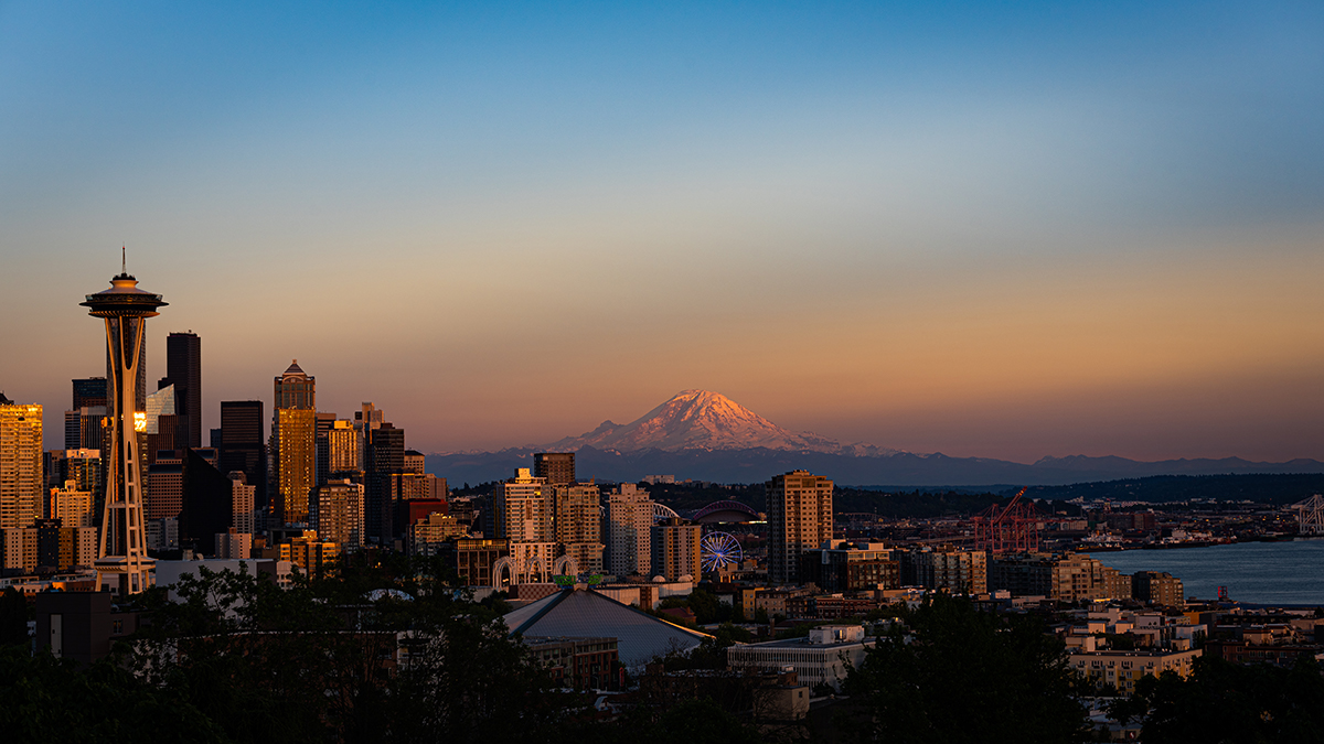 Last rays of light