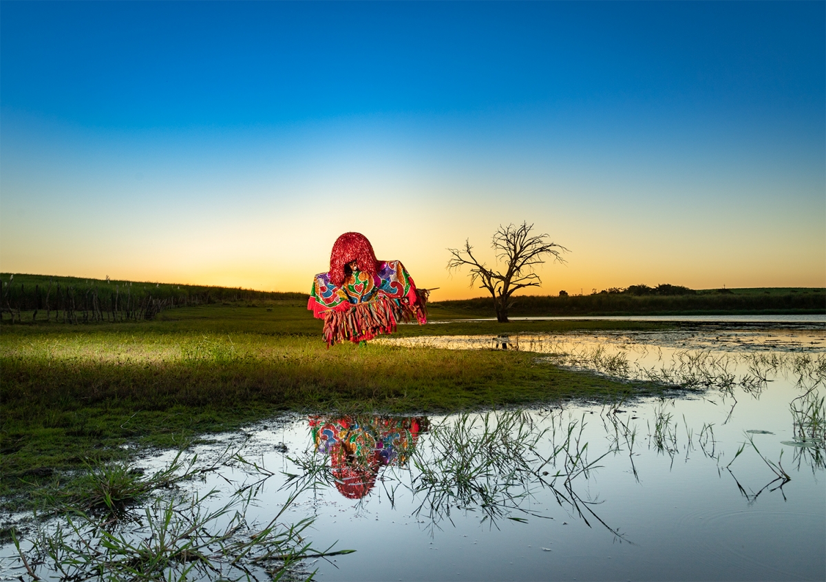 Maracatu at sunset
