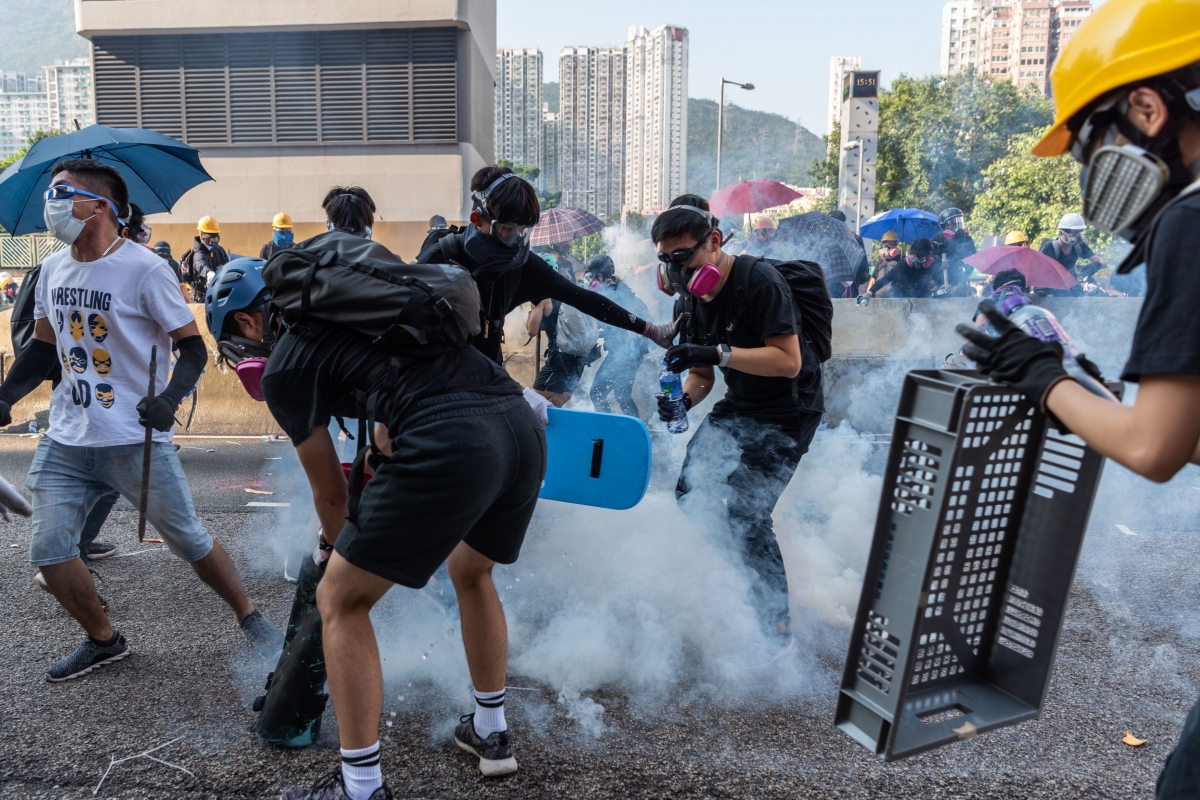 Tear Gas Extinguisher