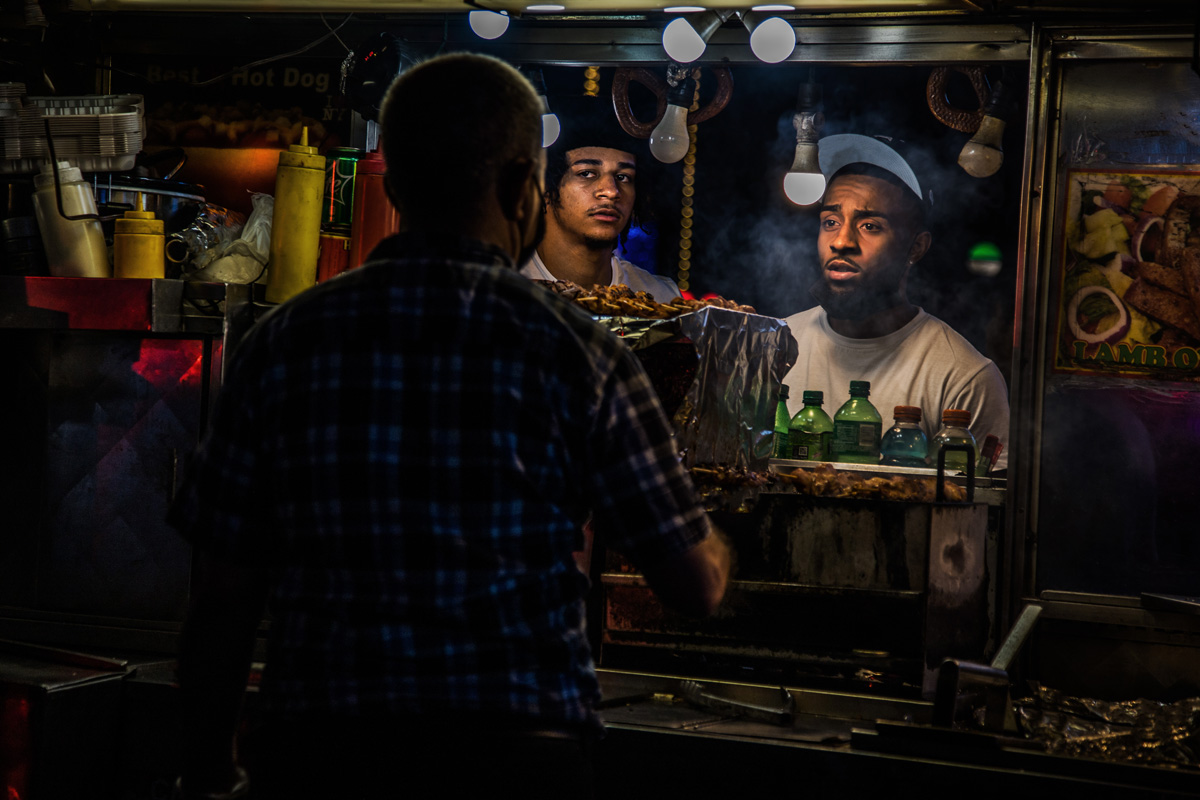 Food Truck at Night