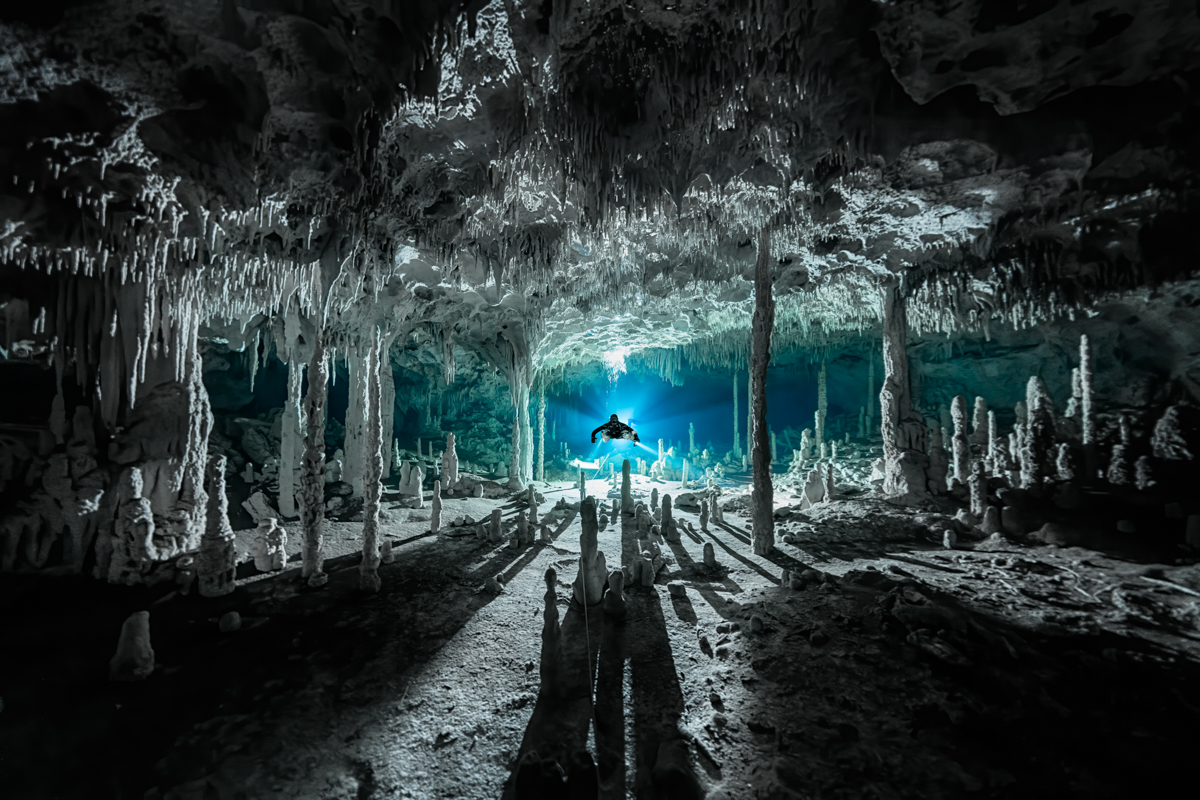 Long Shadows in the cave