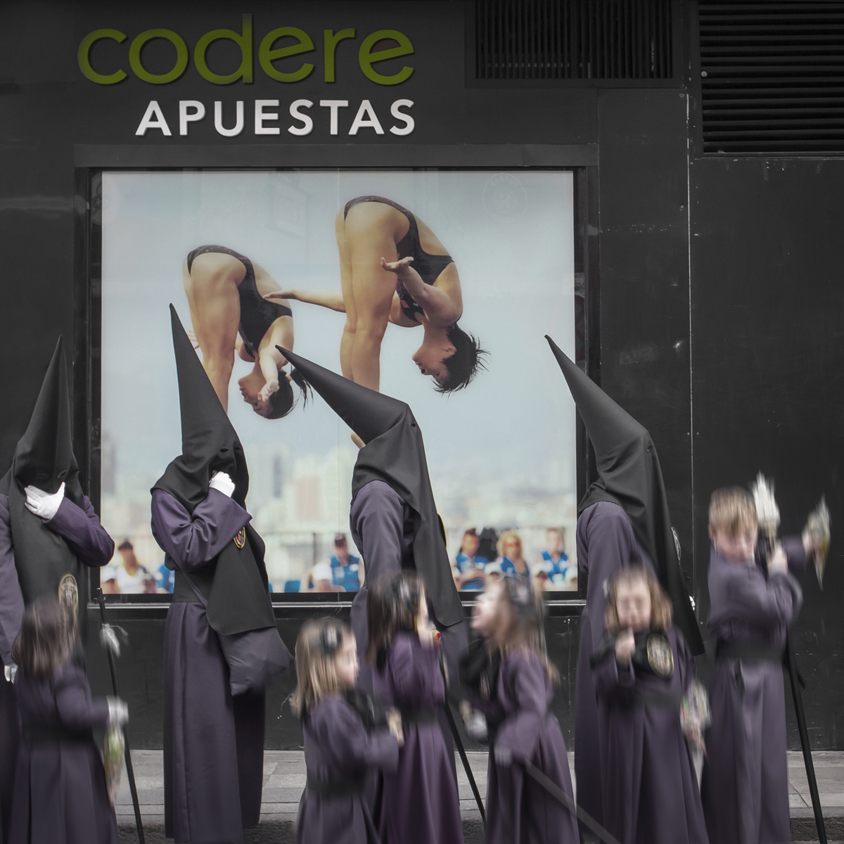 Games in the good friday procession