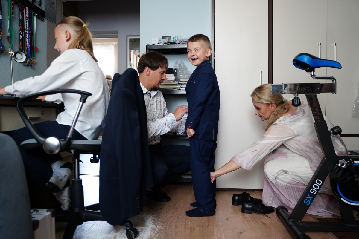 Preparation for the first holy communion
