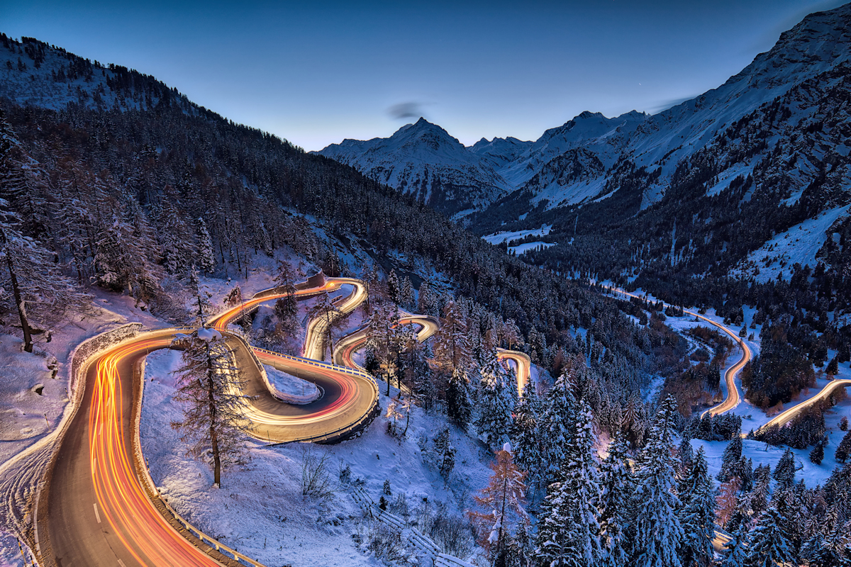Maloja rush hour