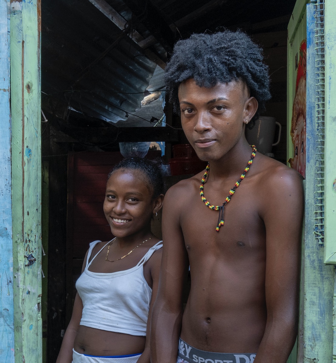 Children of Islota Santa Cruz Colombia