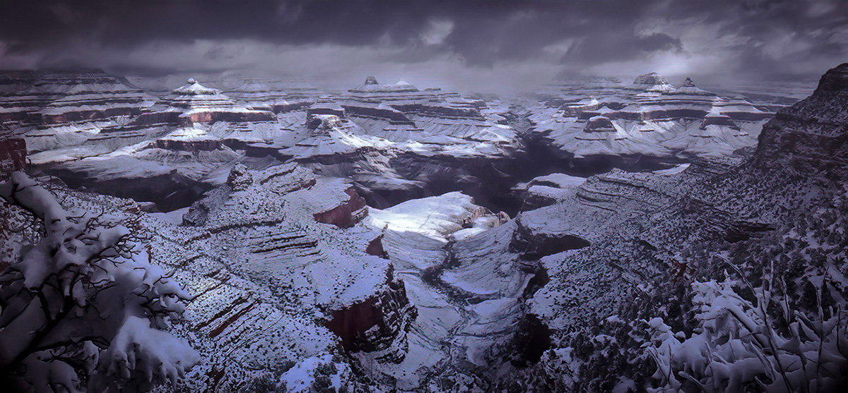 Canyon In Winter