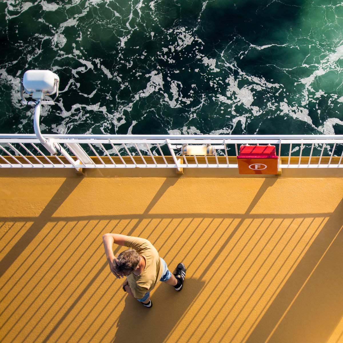 Across the sea